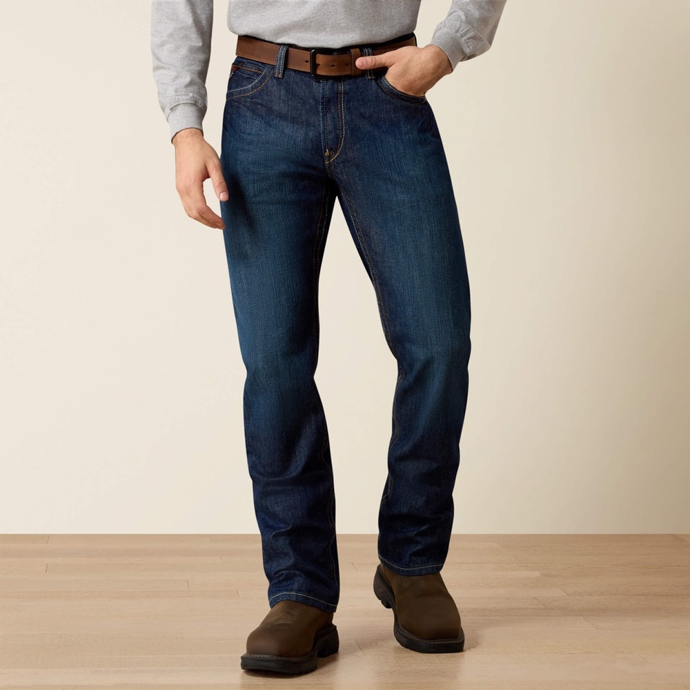 Ariat FR M4 Relaxed Basic Boot Cut Jeans 34/30 • 33/32